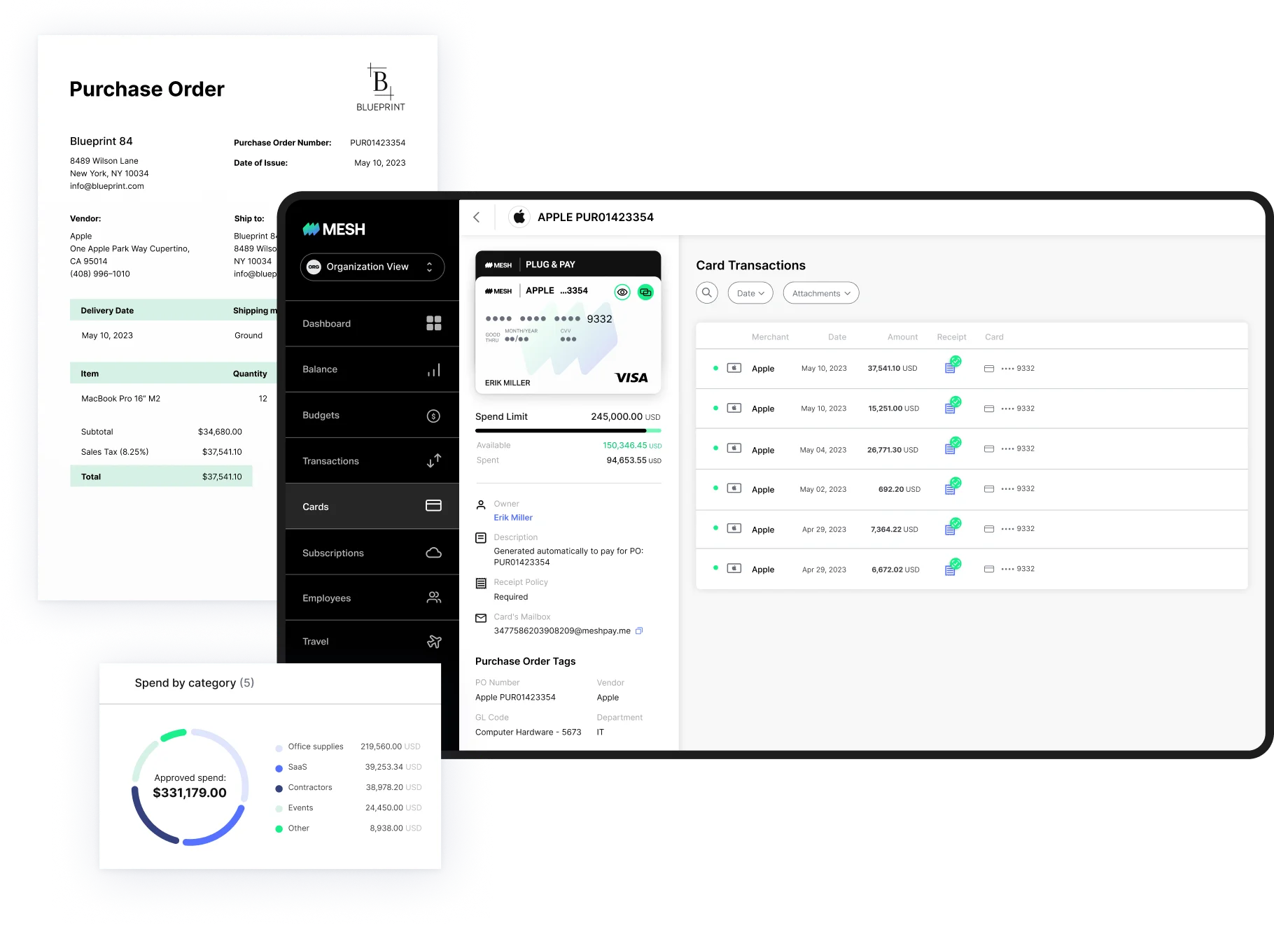 Mesh ProcurePay Streamline payments from any ERP or procurement system